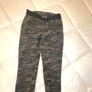 Gap Ponte leggings Small camo